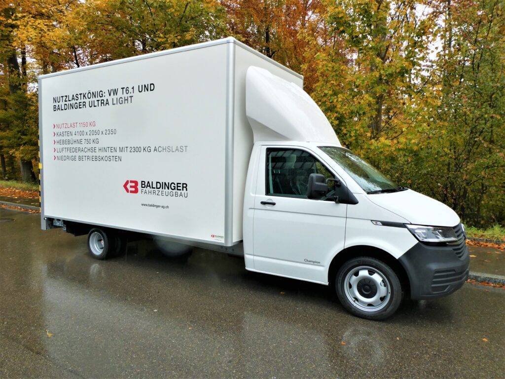 Baldinger Fahrzeugbau: Speziallösung für Umzug & Möbeltransport 